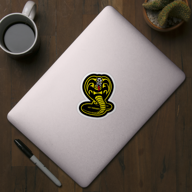 Cobra Kai Symbol Vintage Style by wookiemike